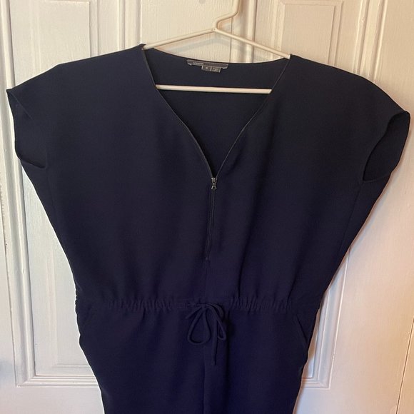 VINCE Navy pantsuit - 4 - Picture 4 of 8